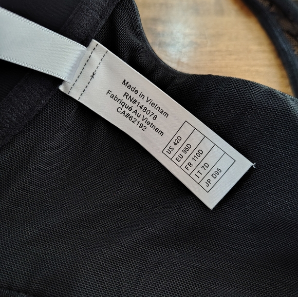 Curve Muse Women's Push Up  Underwire Halter Front Close Bras 42D - Picture 7 of 7